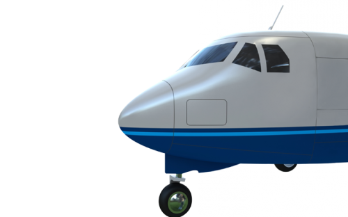 Medium Size General Aviation Airplane for Cargo & Transport